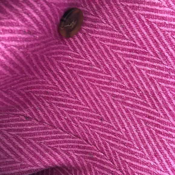 NWOT PHB NYC vintage double-breasted pink coat, wool blend, size M - Picture 5 of 5